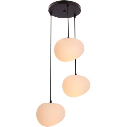 Lestenec na vrvici STONES 3xE27/40W/230V