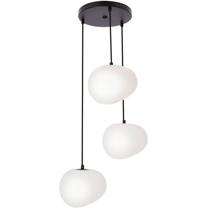 Lestenec na vrvici STONES 3xE27/40W/230V