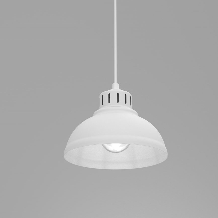 Lestenec na vrvici SVEN 1xE27/15W/230V bela