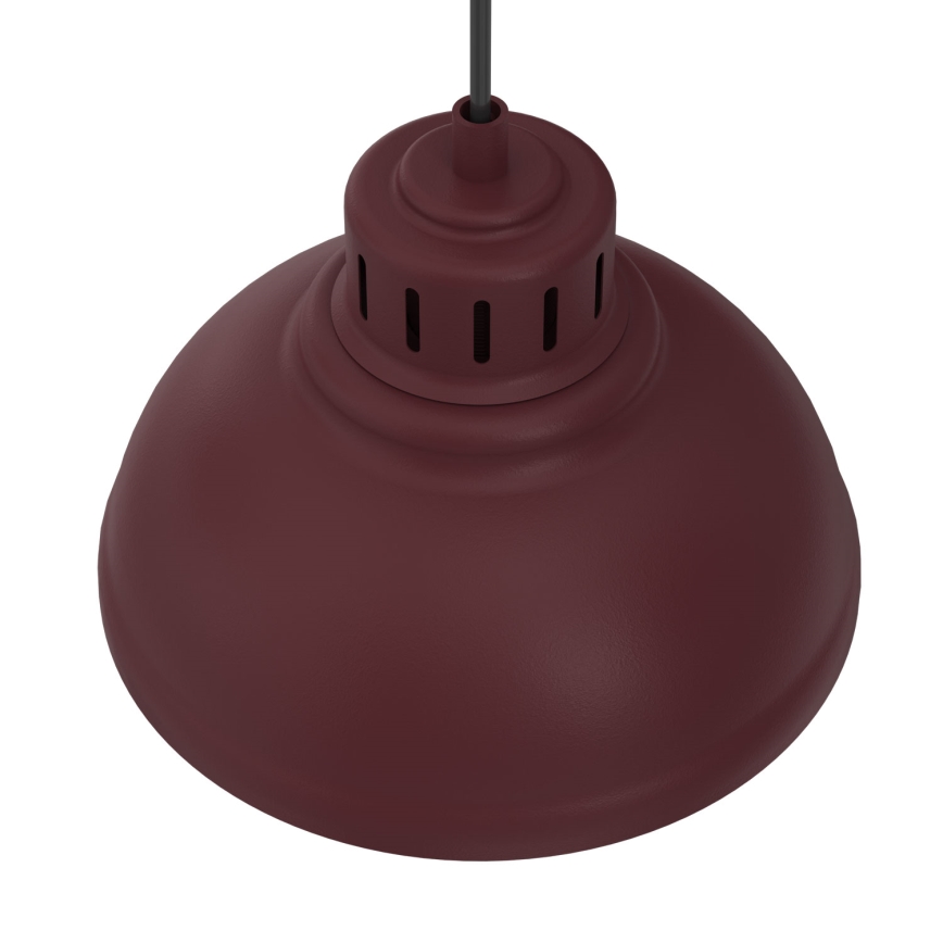 Lestenec na vrvici SVEN 2xE27/15W/230V bordo