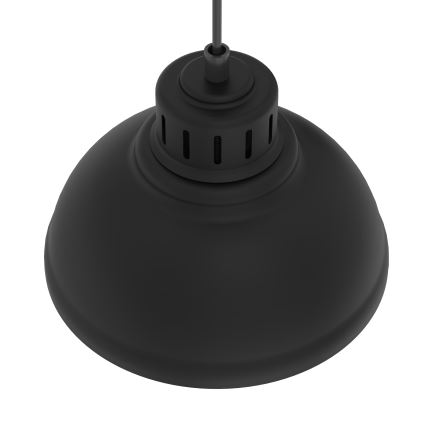 Lestenec na vrvici SVEN 2xE27/15W/230V črna
