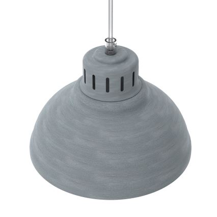 Lestenec na vrvici SVEN 3xE27/15W/230V siva
