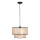 Lestenec na vrvici TAKARA 1xE27/20W/230V pr. 40 cm bež