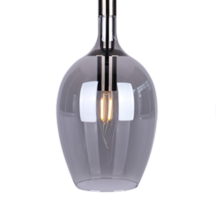 Lestenec na vrvici TANGO 3xE14/40W/230V črn