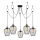 Lestenec na vrvici TEL 5xE27/40W/230V spider