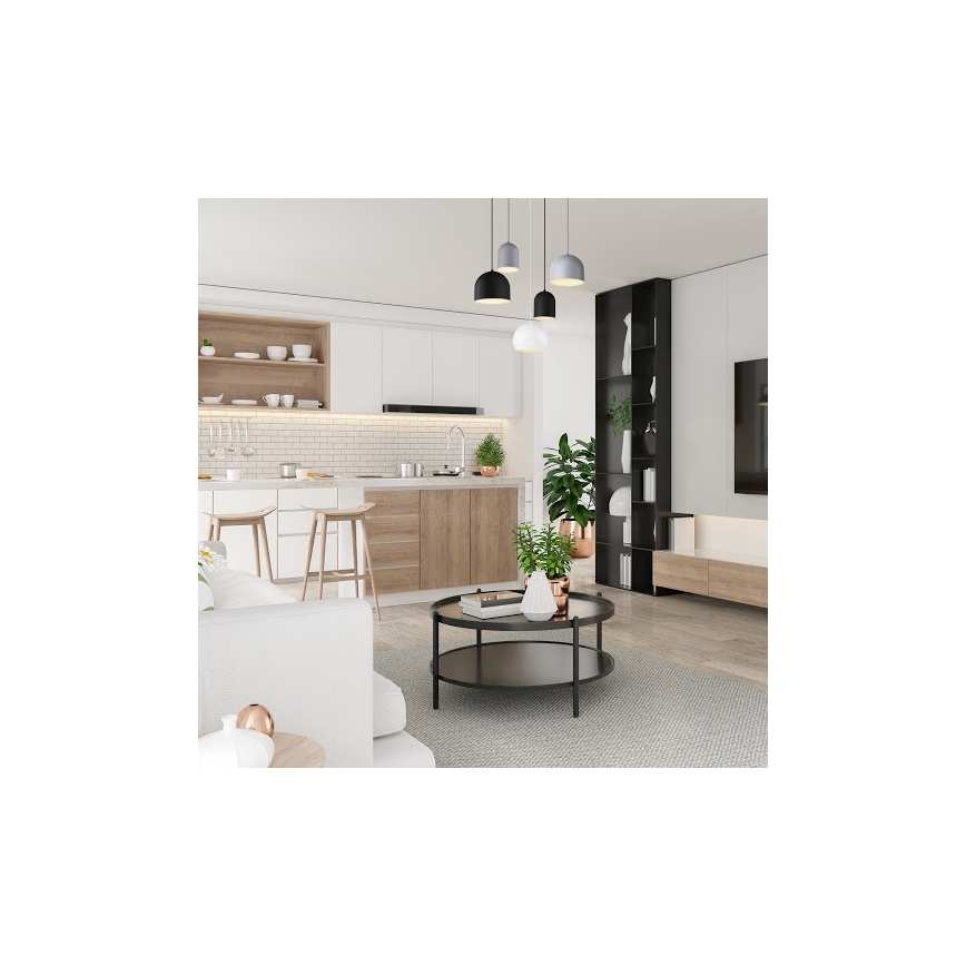 Lestenec na vrvici TEMPRE 5xE27/60W/230V