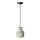Lestenec na vrvici TERRAZZO 1xE27/60W/230V pr. 12 cm krem barva