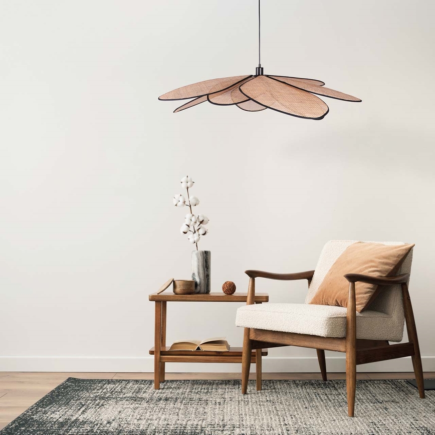 Lestenec na vrvici TOBAGO 1xE27/20W/230V pr. 100 cm bež