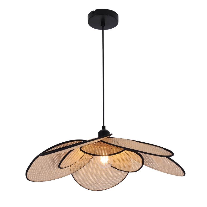 Lestenec na vrvici TOBAGO 1xE27/20W/230V pr. 60 cm bež