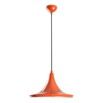 Lestenec na vrvici TOM 1xE27/40W/230V oranžna