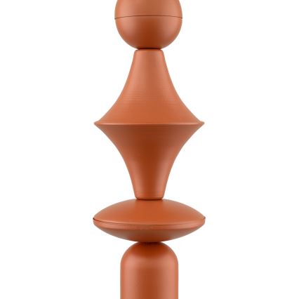 Lestenec na vrvici TOWER 1xE27/15W/230V opečna