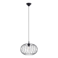 Lestenec na vrvici TSUNO 1xE27/15W/230V črna