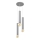 Lestenec na vrvici TUBA 3xE27/15W/230V siva