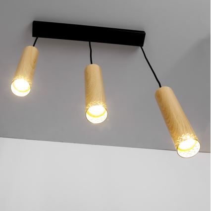 Lestenec na vrvici TUBO 3xGU10/25W/230V