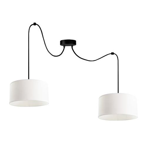 Lestenec na vrvici TUZ 2xE27/60W/230V spider