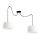 Lestenec na vrvici TUZ 2xE27/60W/230V spider