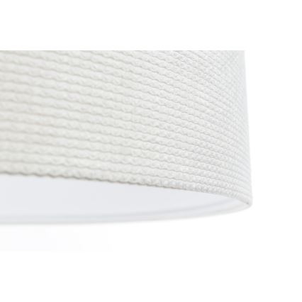 Lestenec na vrvici TWIST 1xE27/60W/230V bela/krem barva