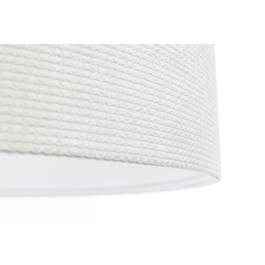 Lestenec na vrvici TWIST 1xE27/60W/230V bela/krem barva