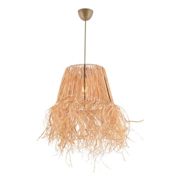 Lestenec na vrvici VALANCE 1xE27/40W/230V rjava