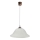 Lestenec na vrvici VERA 1xE27/60W/230V baker/bela