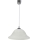 Lestenec na vrvici VERA 1xE27/60W/230V sijajni krom/bela