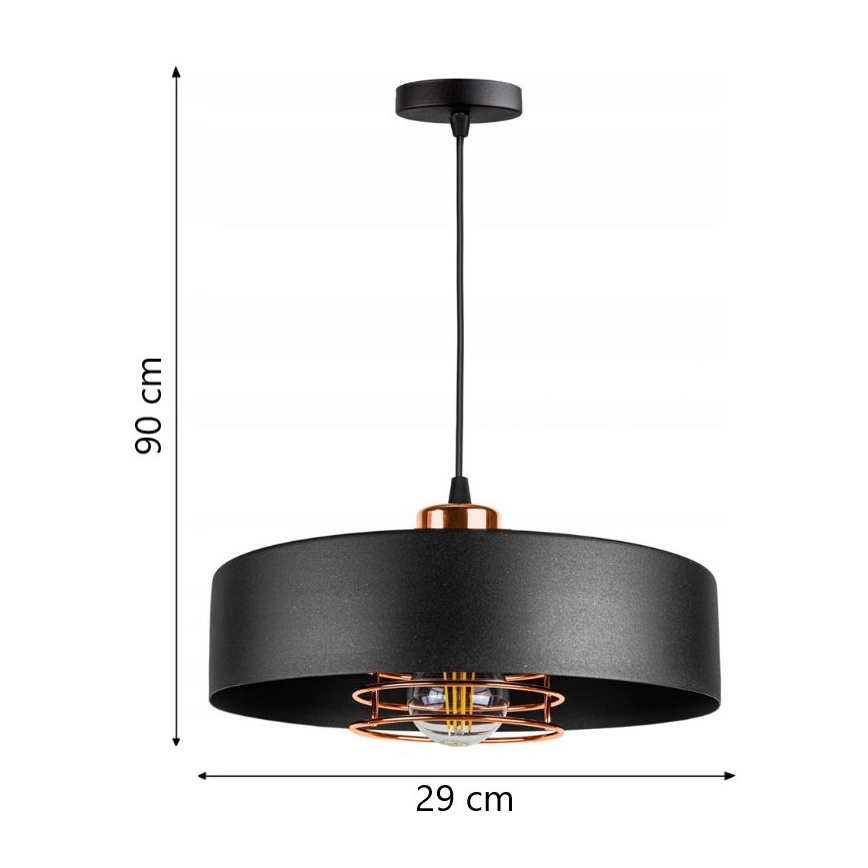 Lestenec na vrvici VEST 1xE27/60W/230V