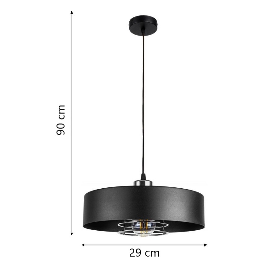Lestenec na vrvici VEST 1xE27/60W/230V