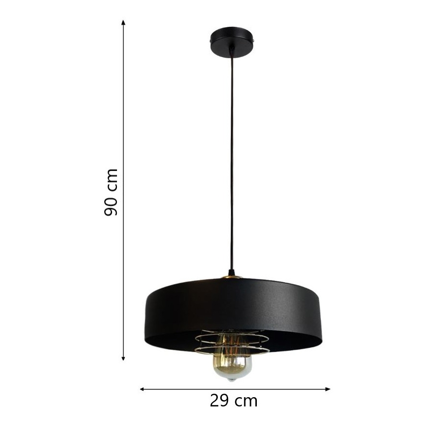 Lestenec na vrvici VEST 1xE27/60W/230V