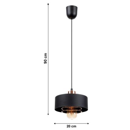 Lestenec na vrvici VEST 1xE27/60W/230V
