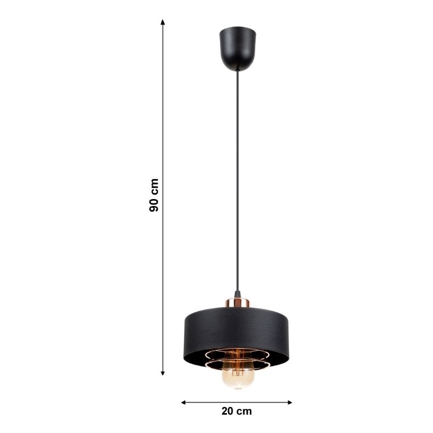 Lestenec na vrvici VEST 1xE27/60W/230V