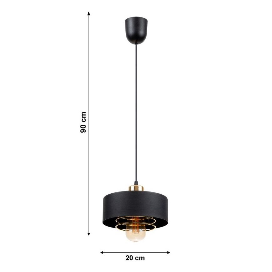 Lestenec na vrvici VEST 1xE27/60W/230V
