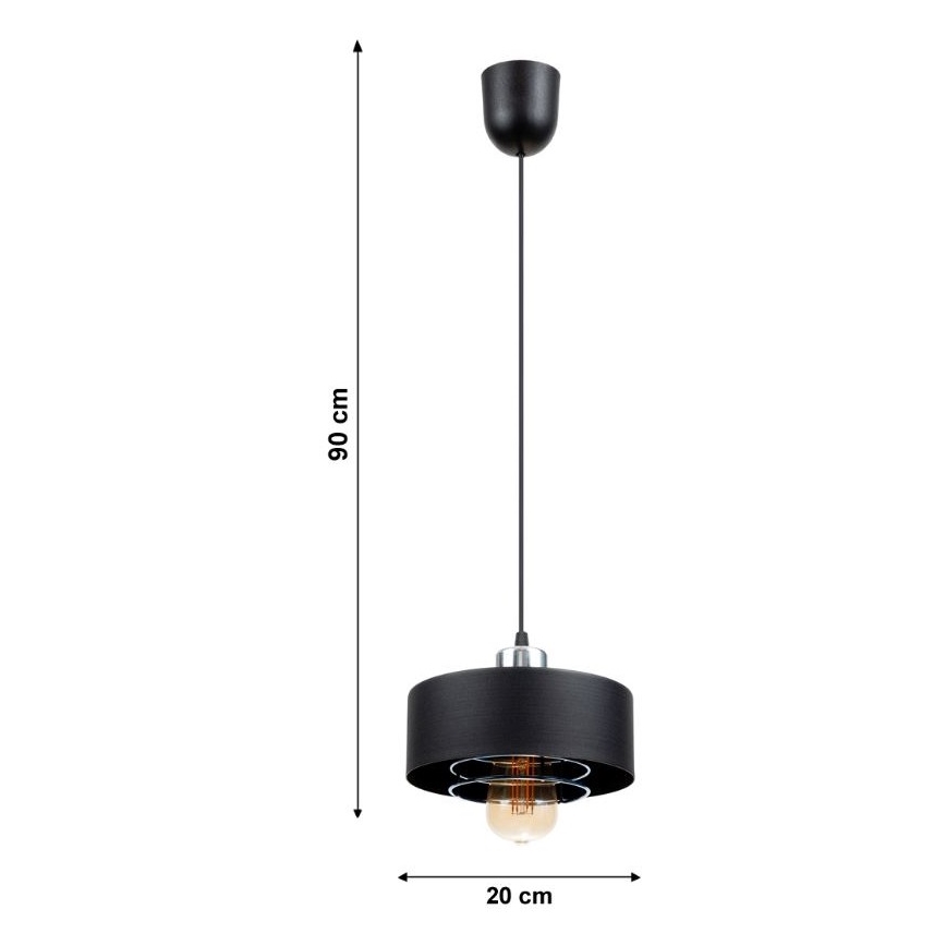 Lestenec na vrvici VEST 1xE27/60W/230V