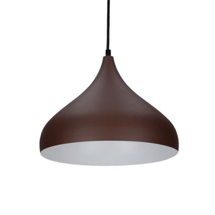 Lestenec na vrvici VIBORG 1xE27/40W/230V rjava