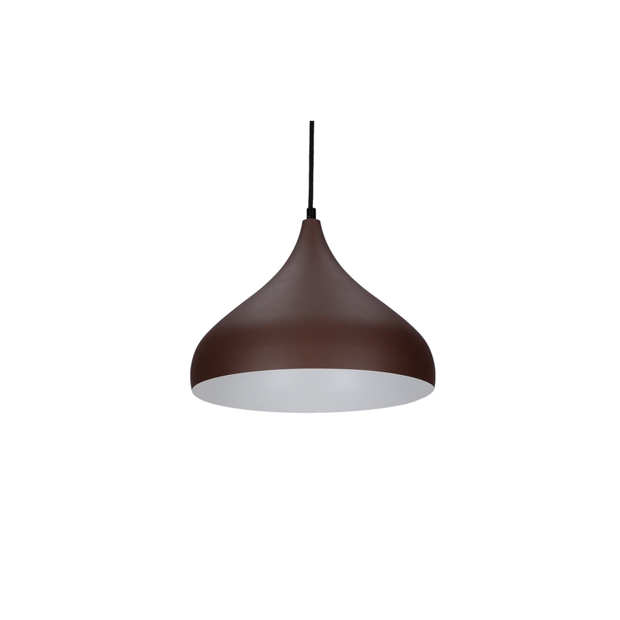 Lestenec na vrvici VIBORG 1xE27/40W/230V rjava