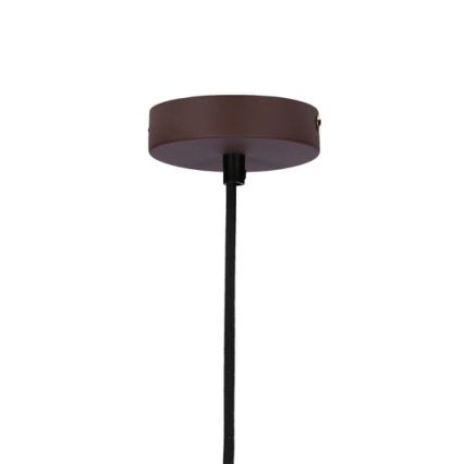 Lestenec na vrvici VIBORG 1xE27/40W/230V rjava