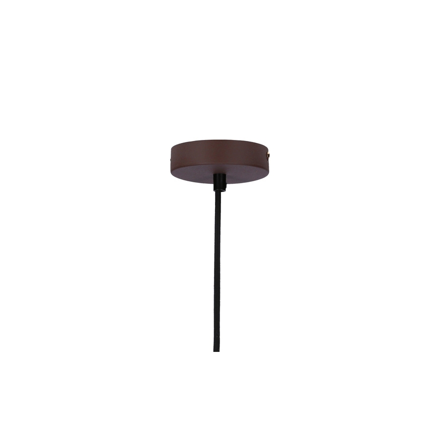 Lestenec na vrvici VIBORG 1xE27/40W/230V rjava