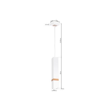 Lestenec na vrvici VIDAR 1xGU10/25W/230V