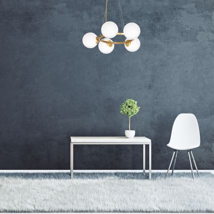 Lestenec na vrvici VIENNA 5xE14/40W/230V