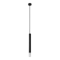 Lestenec na vrvici VIZIER 1xG9/40W/230V črna