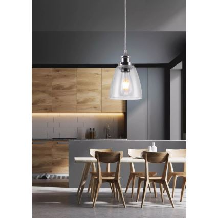 Lestenec na vrvici VOICE 1xE27/40W/230V
