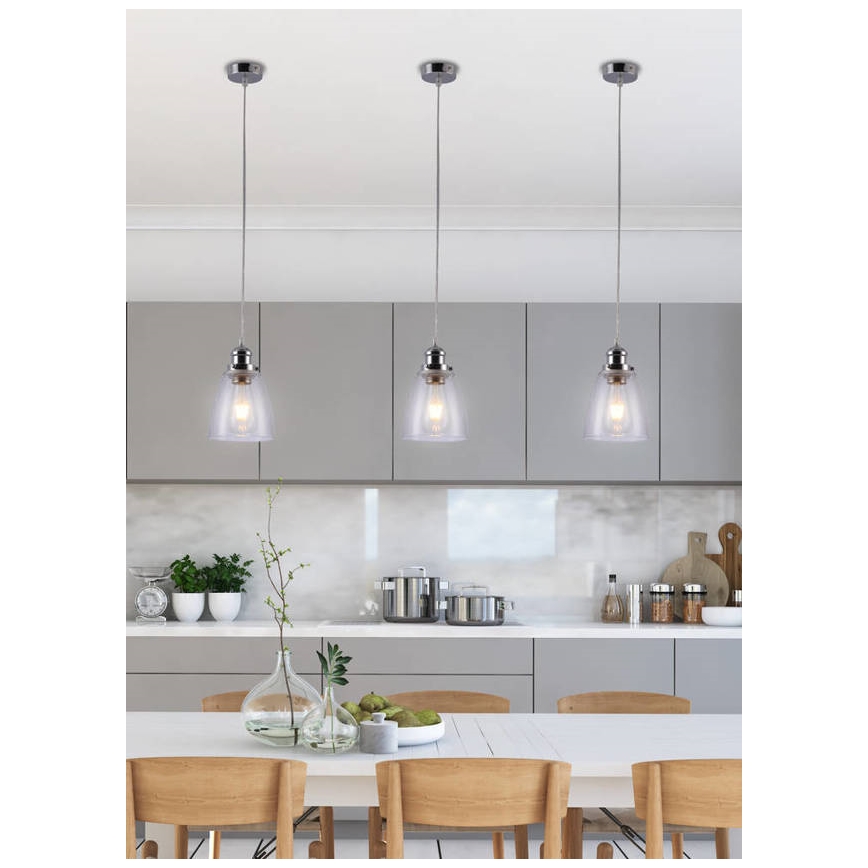 Lestenec na vrvici VOICE 1xE27/40W/230V