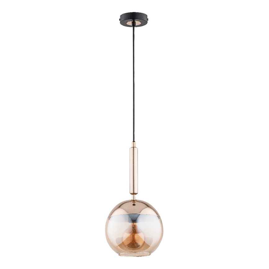 Lestenec na vrvici VOLDA 1xE27/15W/230V medenina