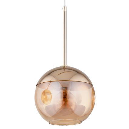 Lestenec na vrvici VOLDA 3xE27/60W/230V medenina