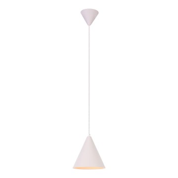 Lestenec na vrvici VOSS 1xE27/40W/230V bela