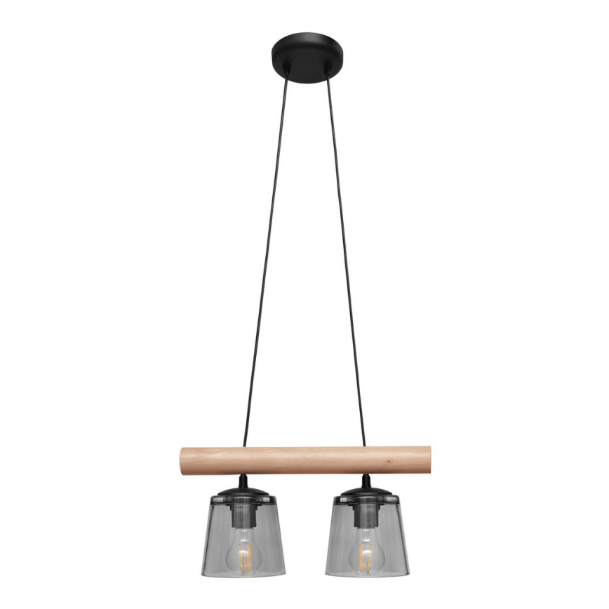 Lestenec na vrvici WOODSTOCK 2xE27/15W/230V
