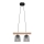 Lestenec na vrvici WOODSTOCK 2xE27/15W/230V