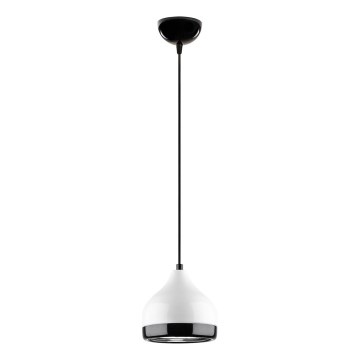 Lestenec na vrvici YILDO 1xE27/40W/230V bela/črna