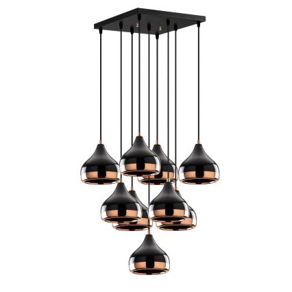 Lestenec na vrvici YILDO 9xE27/40W/230V