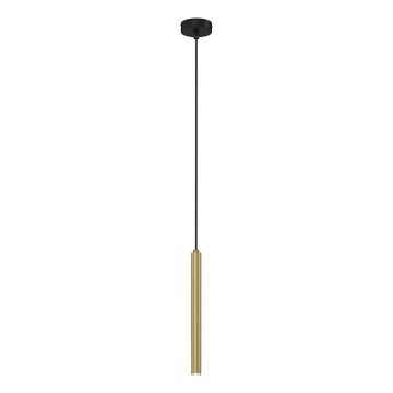 Lestenec na vrvici YORU 1xG9/8W/230V 30 cm medenina