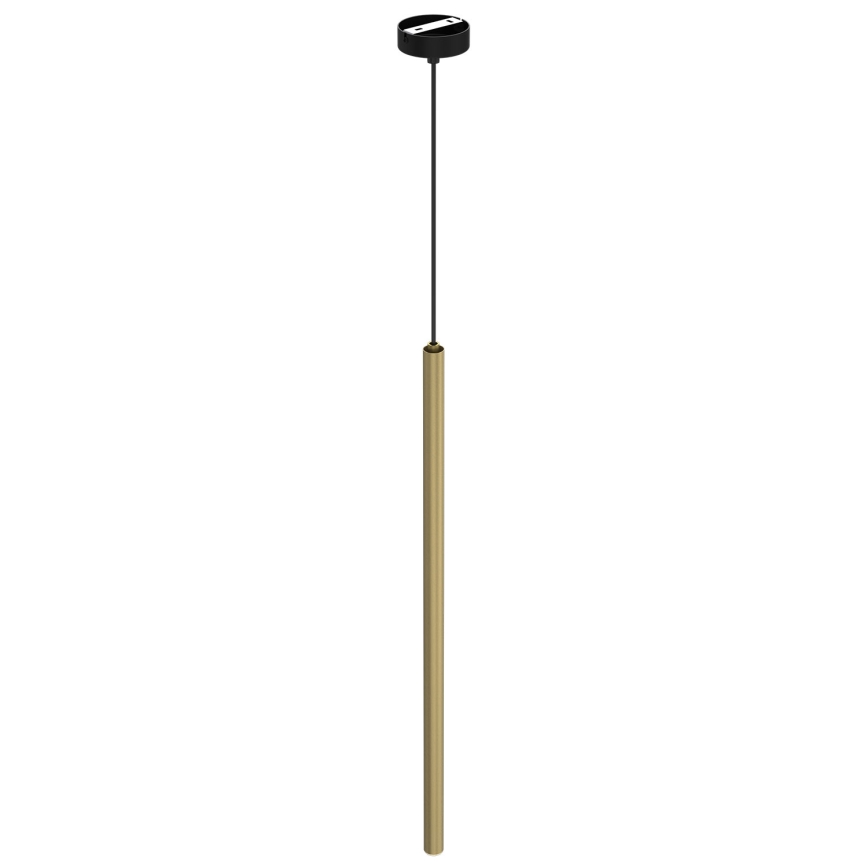 Lestenec na vrvici YORU 1xG9/8W/230V 70 cm medenina